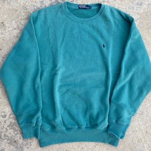 Polo Ralph Lauren Teal crew neck sweater